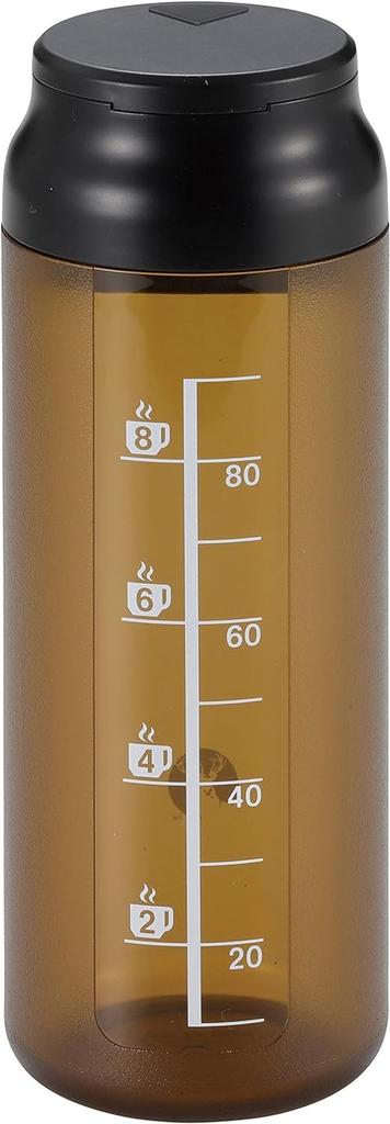 CAPTAIN STAG (CAPTAIN STAG) Coffee Coffee Beans Measuring Canister No Measuring Spoon Required Made In Japan UW-3572 60 X Height 170mm