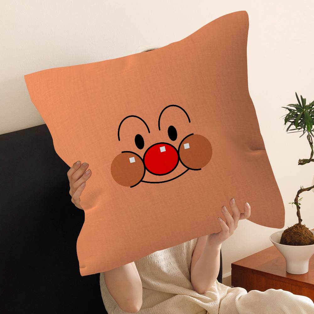 Classic Anime A-Anpanman-Cartoon pillow cover sofa cushion cover home room decoration children gift