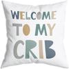 Sunflower message printed pillowcase bedroom living room sofa home decoration gift for my daughter letter cushion cover