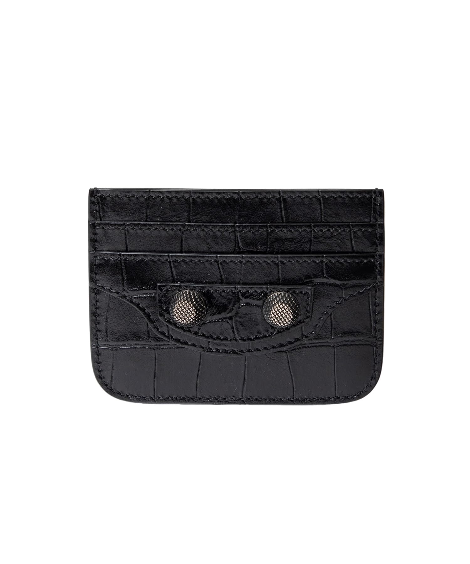 

Balenciaga Card Case 715193 LE CAGOLO CARD CASE BLACK [Used]