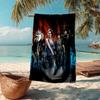 Ultra-Soft Beach Towel with Resident Evil Theme,Ideal for Pool - Camping, Diving - Perfect Travel Essential, Vibrant Beach Towel.