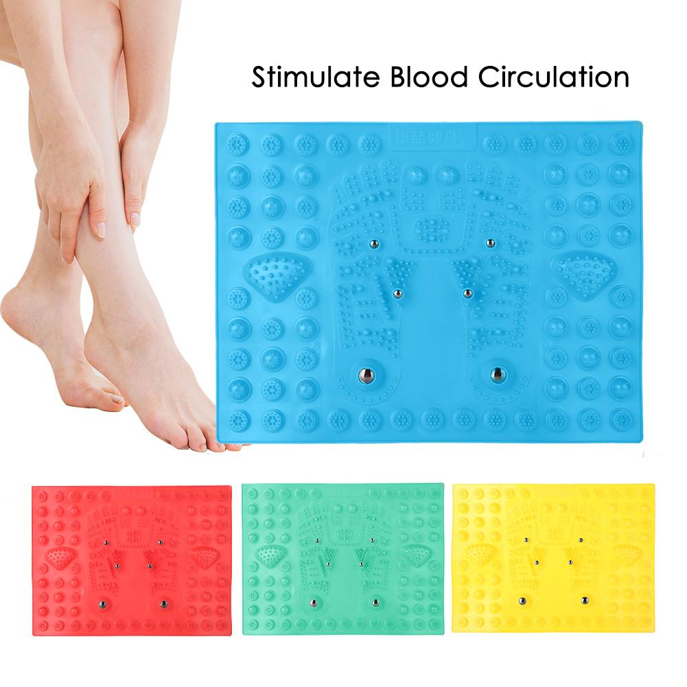 Feet Massage Magnetite Pad Feet Acupressure Reflexology Walk Massage Mat for Womens