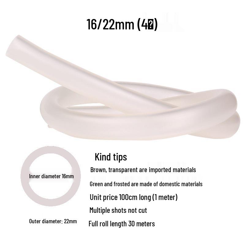 Aquarium Silicone Water Pump Hose with Filter - Inlet/Outlet for Water Change & Discharge