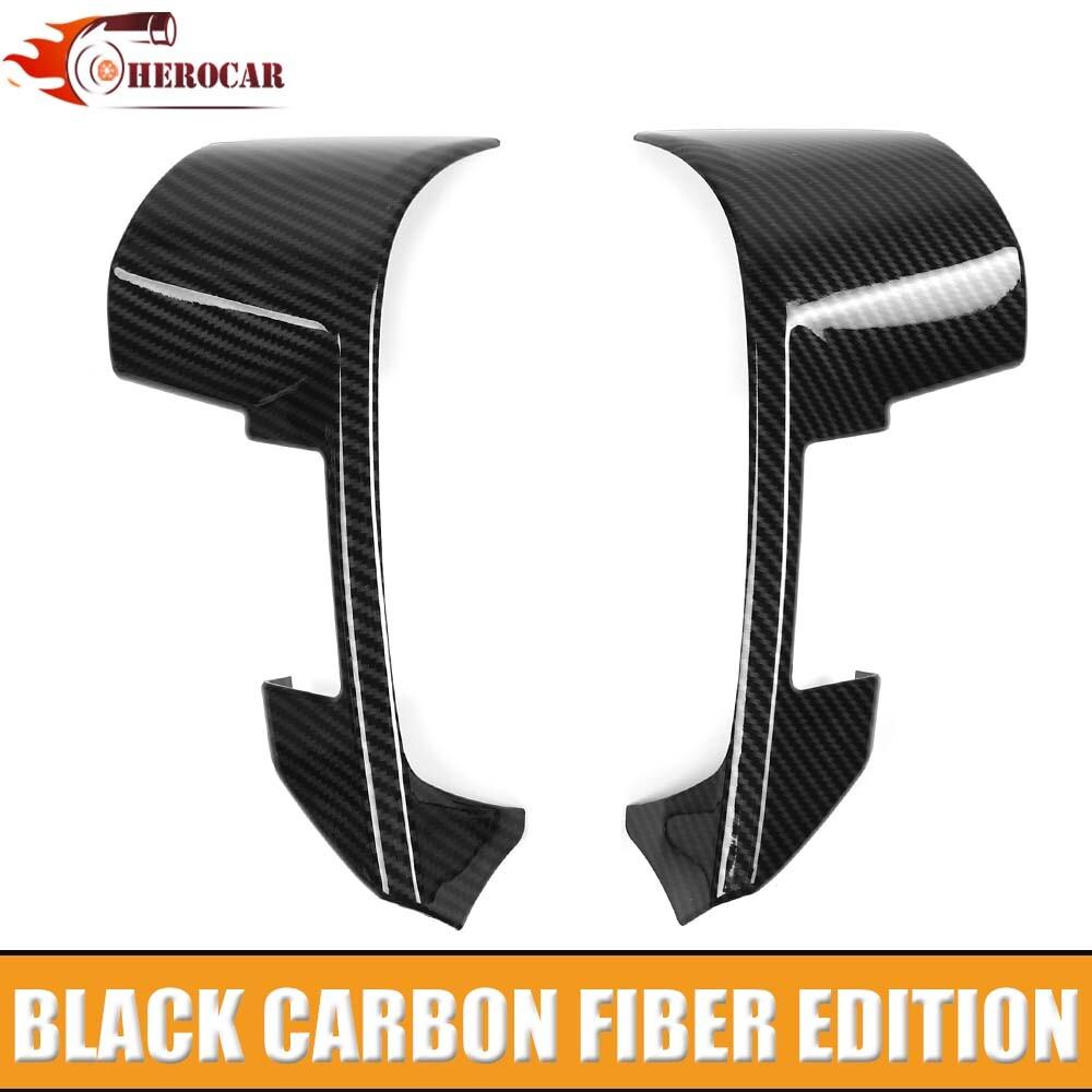For Ford F150 Raptor 2009-2014 Center Steering Wheel Panel Cover Carbon Fiber