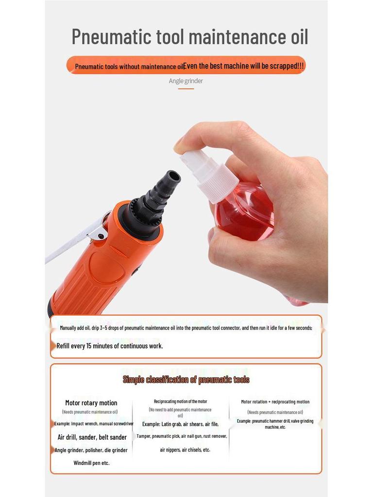 5-inch Pneumatic Car Polisher & Grinder Tool