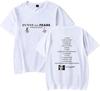 Damiano David T-shirt Grappig Little Fears Album Merchandise T-shirt Unisex Casual Top met Korte Mouwen