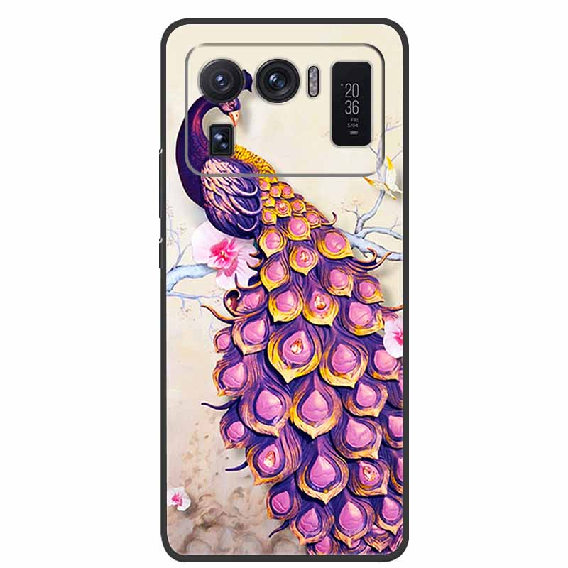 For Xiaomi Mi 11 Ultra Case 6.81 Shockproof Soft silicone TPU Back Cover Cases For Xiaomi11 Ultra Phone fundas Mi11 Ultra Cute