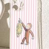Monkey Holding Banana Anti-Drop Clear Case for iPhone 14 Pro Max & 15/16/17 Series