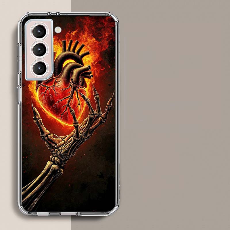 

The Hand of Hell Caresses the Heart Phone Case For Samsung A16 A26 A36 A56 A17 A15 A25 A35 A55 A14 A24 A34 A54 A04S A05S Galaxy Samsung Note 20