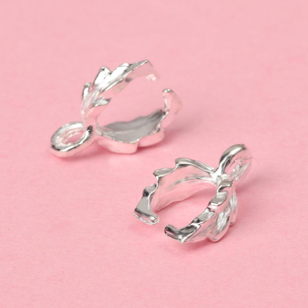 8*11mm Connectors Findings Melon Seeds Buckle Jewelry Charm Pendant Bail Clip Pendant Clasps Hook