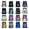 Adorable Cartoon Backpack For Kids Spacious Oxford Cloth School Bag For Grades 1-4