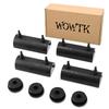 WOWTK Hard Saddle Bag Rubber Grommet & Support Cushion Mount for Harley Touring 2014-2025