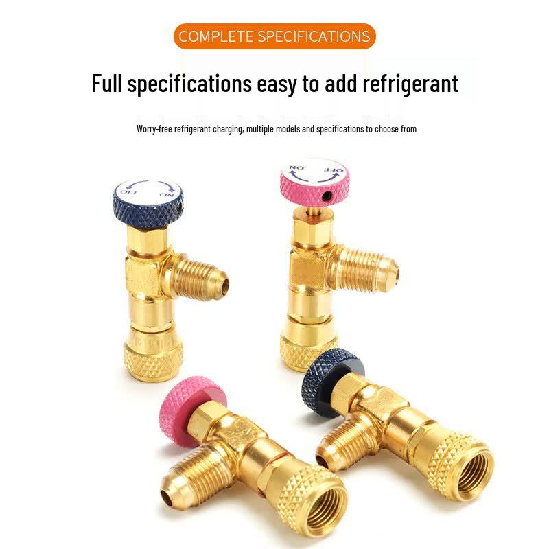 Kangzerunhe R410/R22 AC Refrigerant Charging Safety Valve