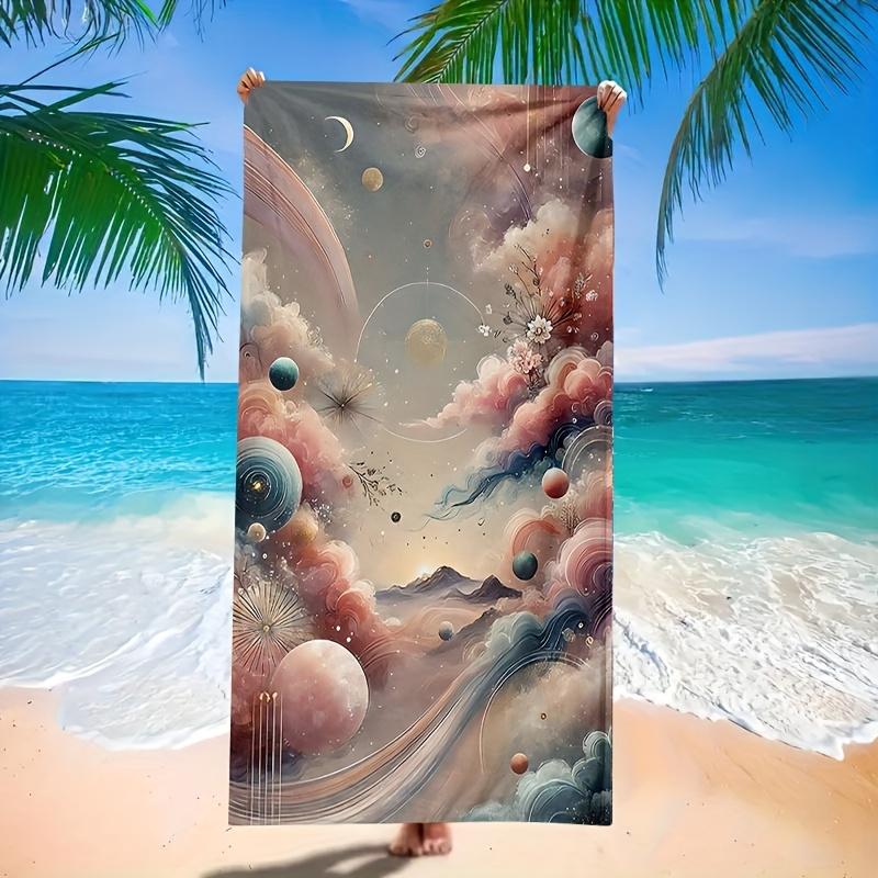 Cosmic Dream Bath Towel - Soft, Super Absorbent & Unique Galactic Design for Everyday Use & Perfect for Relaxing Moments