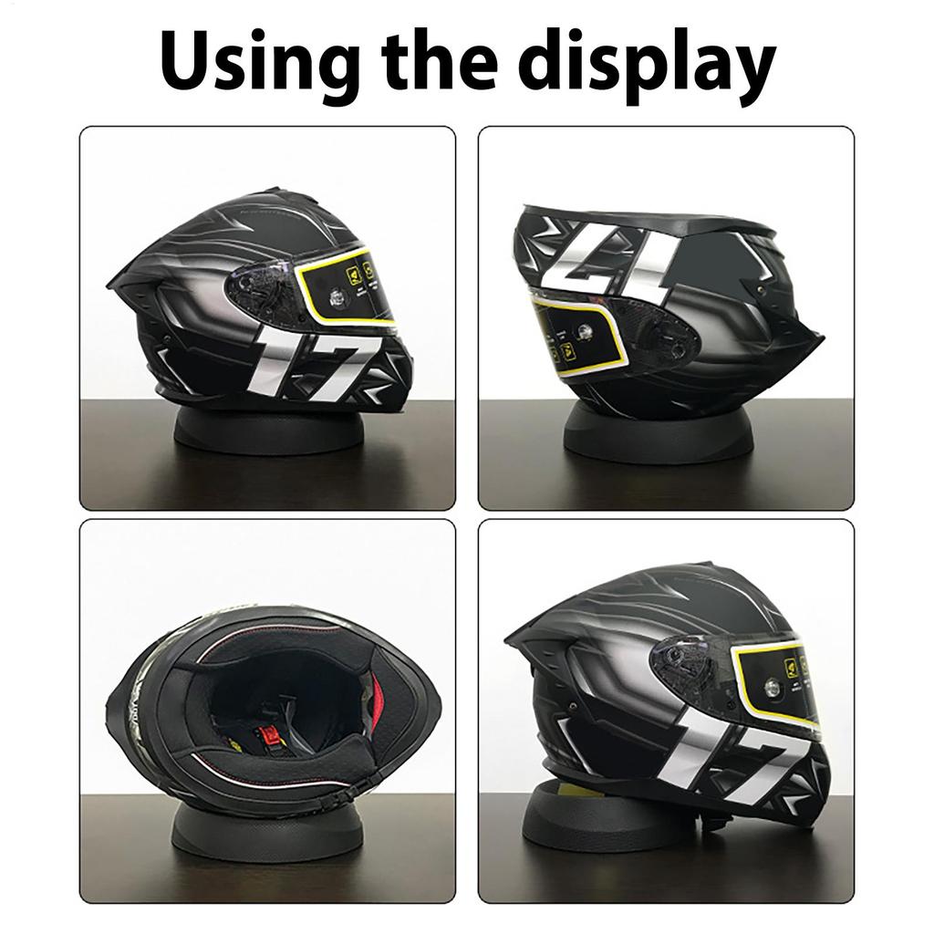 Motorcycle Helmet Stand Helmet Support Helmet Service Pad Helmet Donut Ring for Motorcycle, Dirtbike, ATV Helmets Accessories