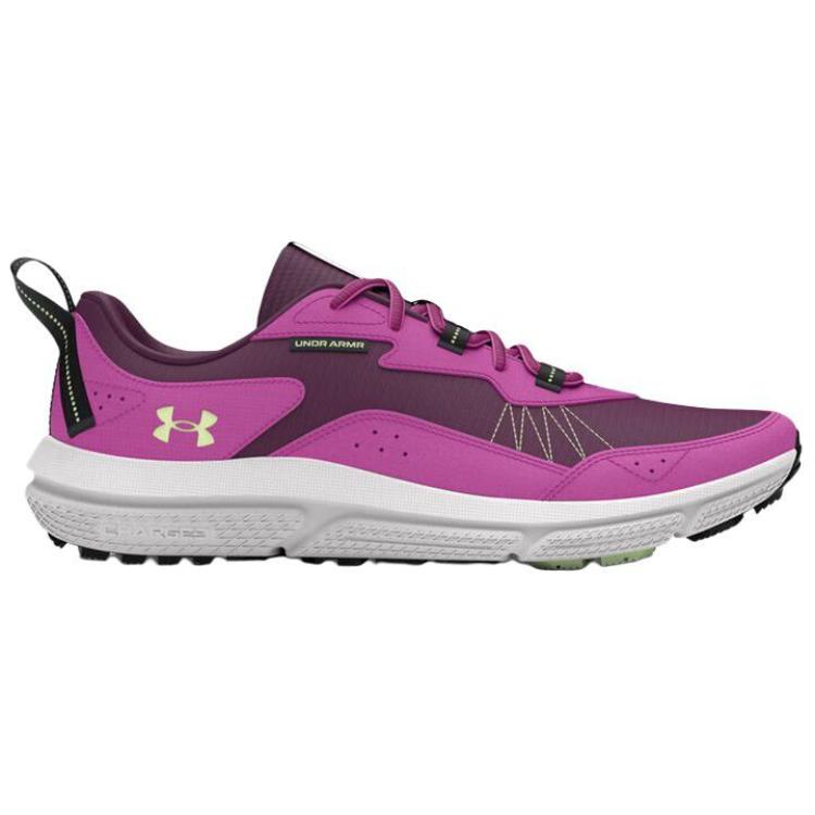 Under Armour Charged Verssert 2 Purple Gemini Women Sneakers Retro-Green 3027180-501