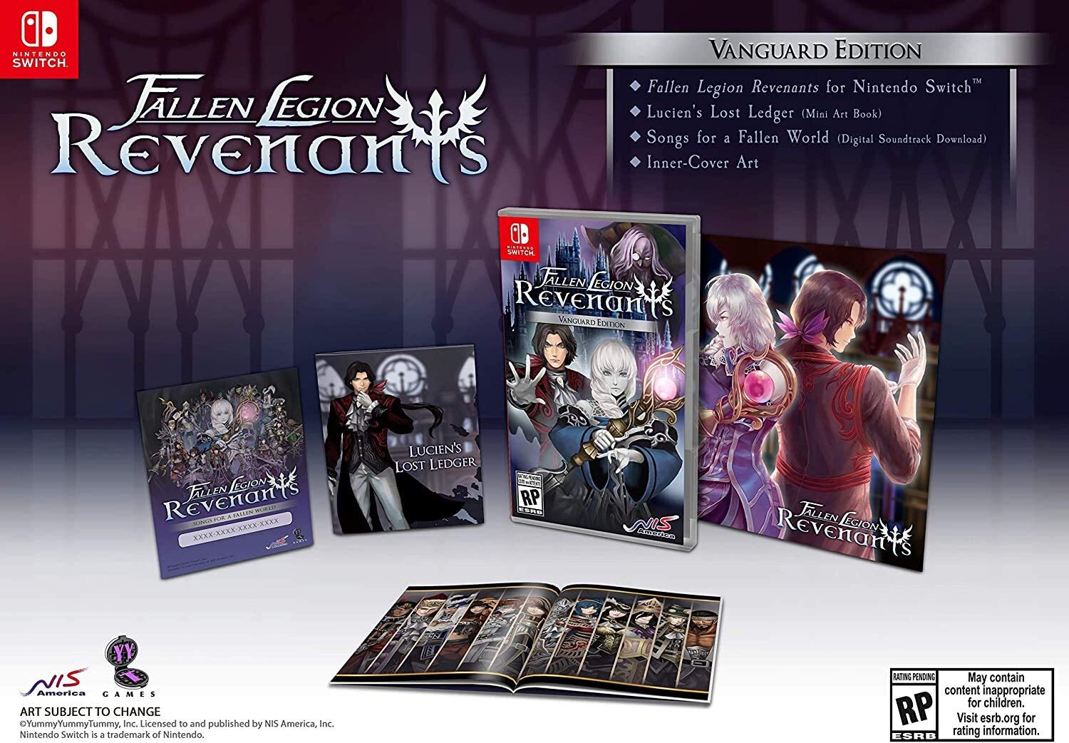 

Fallen Legion Revenants Vanguard North Switch - Edition-(Import version America)-