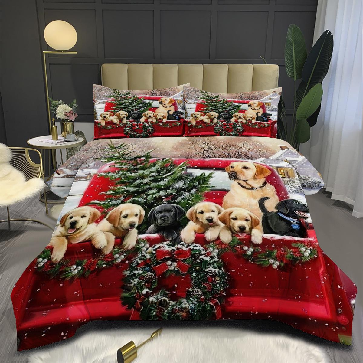

Astronaut Digital Print Duvet Cover Set - 3 Piece, Animal Design, Thickened Comforter Set 140*200cm