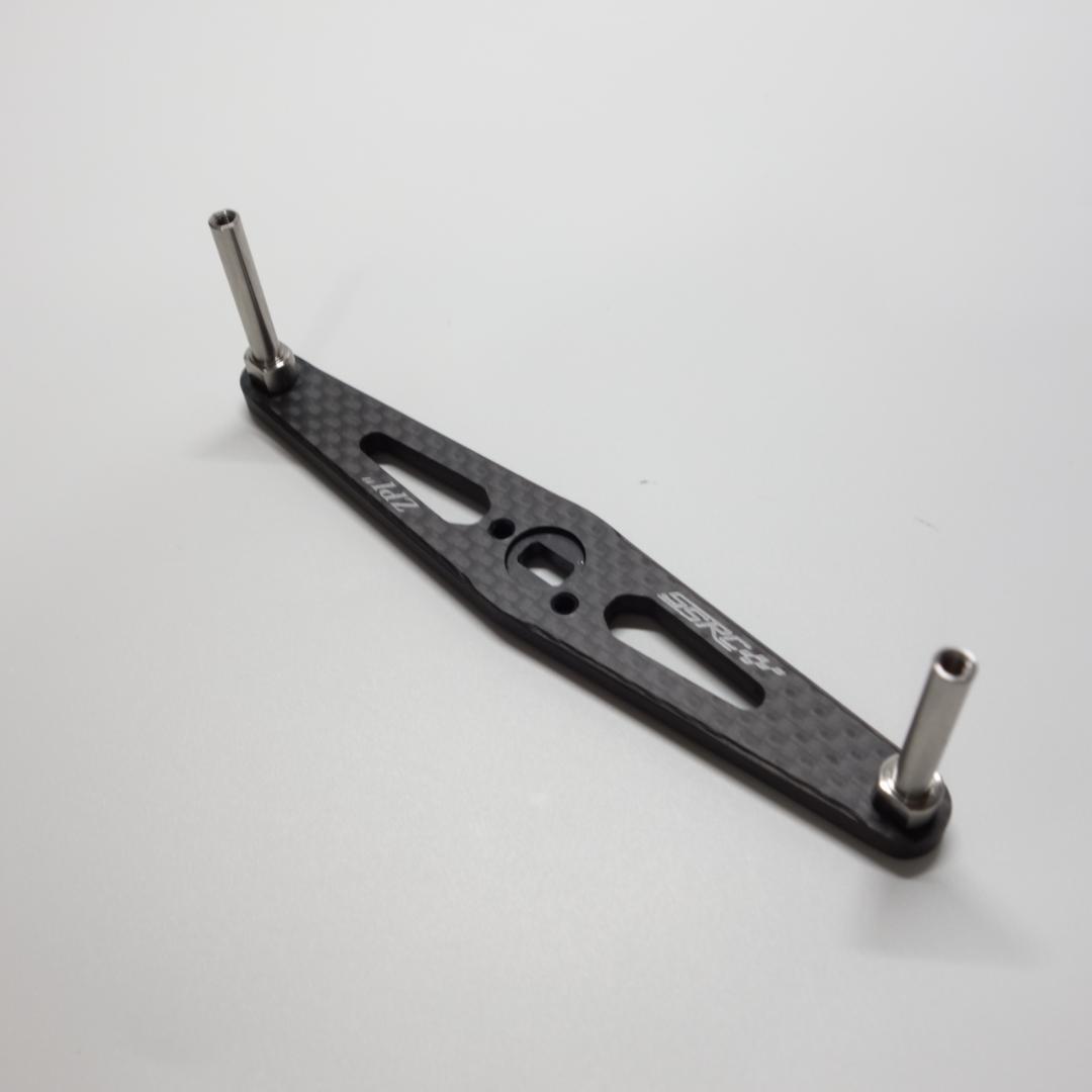 Used Good condition ZPI straight carbon handle 102SH 102mm for Shimano