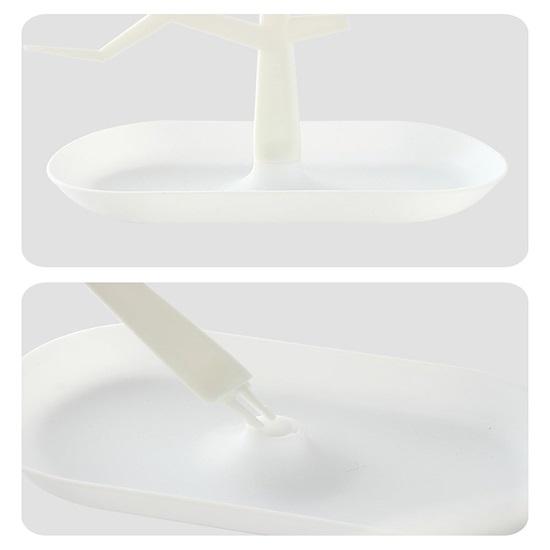 Porta-chaves de árvore com bandeja para penteadeira, decoração para casa, corredor, vários cabides para chaves, suporte para relógio, caixa de armazenamento decorativa