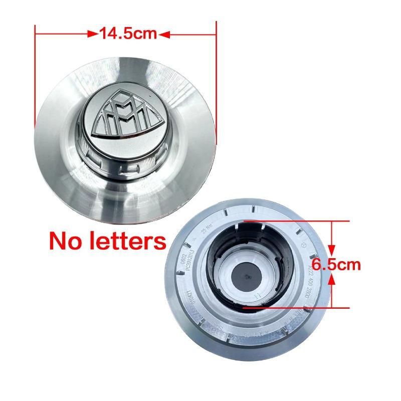 Für Maybach Mercedes Benz S-Klasse 2013-2020 W222 Mittlere Reifen Glockenabdeckung Radnabe Vorder- und Hinterachse A2224002800 Markenteile