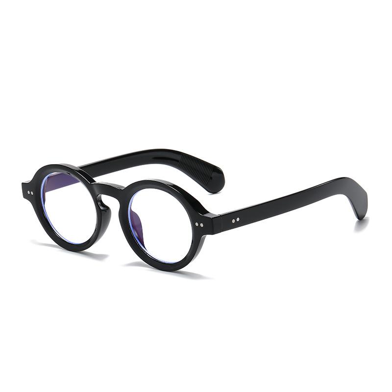 Jett 5171 Women's Polarized Round Frame Rivet Sunglasses - Trendy Street Style