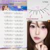 1 Set Comic Lower Lash Extension Clusters Natural Self Adhesive False Eyelashes No Glue Need Bottom Eyelashes Eye Makeup Tool