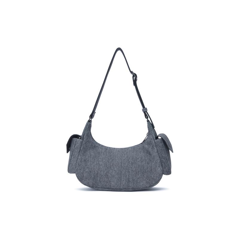 MLB New York Yankees Artificial Leather Shoulder Bag, Hot Girl Bag Unisex Casual 3ABQM034N-50BKS