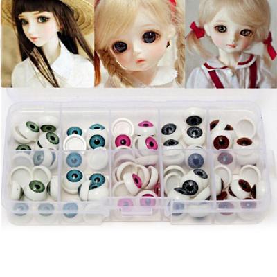 20pcs//lot Plastic Bear Doll Animal Puppet Making 12mm Doll Eyeballs Round Eyes