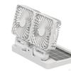 Degree Rotating Car Fan for Air Circulation Powered By Electric And Solar Energy