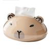 Creative Tissue Storage Box Magnetic Capybara Napkin Holder Paper Towel Case  Home Decoration