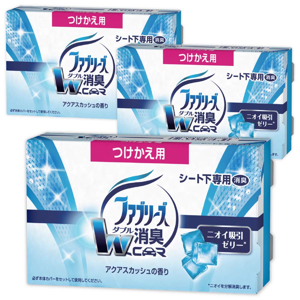 

Дезодорирующий освежитель воздуха Febreze для Aqua Squash 130 г x 3 [Оптовая покупка] Автомобили, На подставке, Аромат, Заправка,