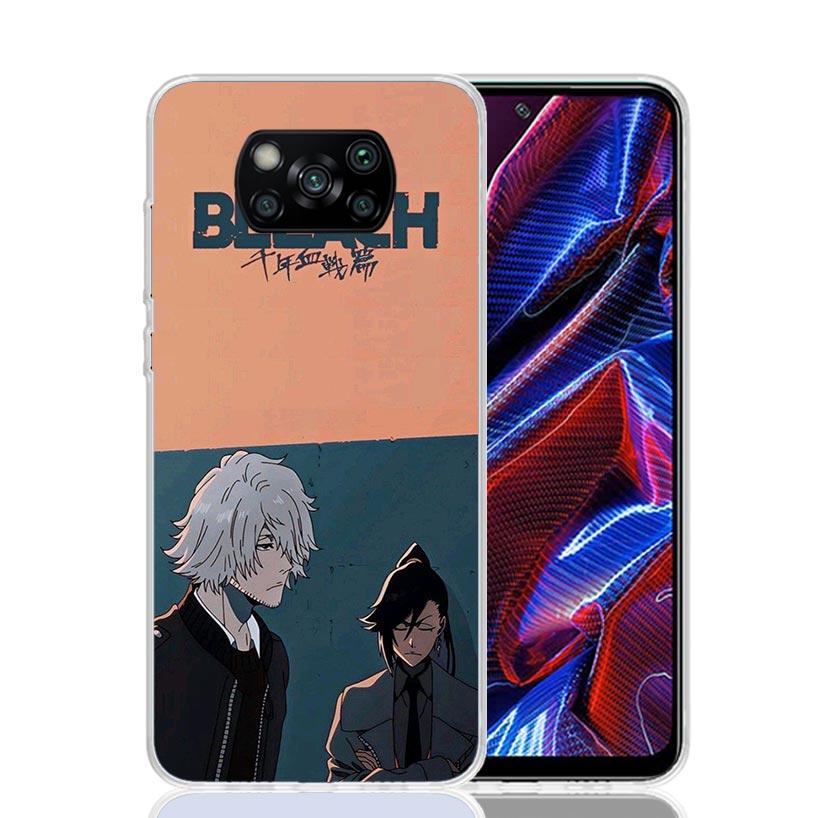 Bleach Kisuke Urahara Phone Case For Xiaomi Poco X7 X6 X5 Pro F7 Ultra Redmi 15C 15 13 13C 12 12C 10 10A 10C 9 9A 9C 9T Cover Po