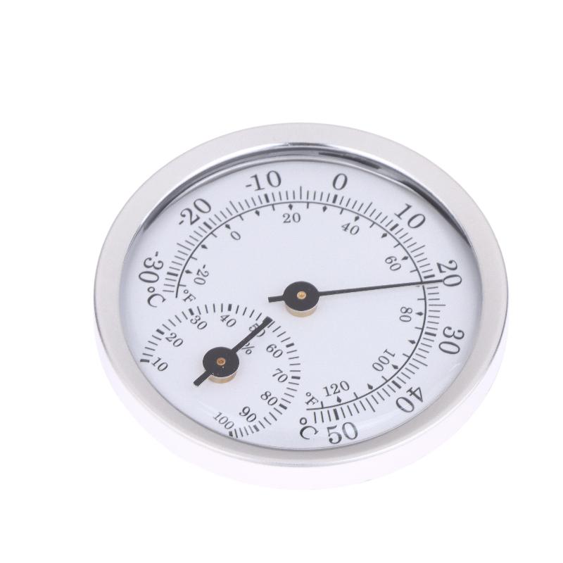 

1Pcs Street Thermometers Thermo-Hygrometer Measuring Instruments Tool For Home Supply Mini Pointer Thermometers Hygrometer One Size