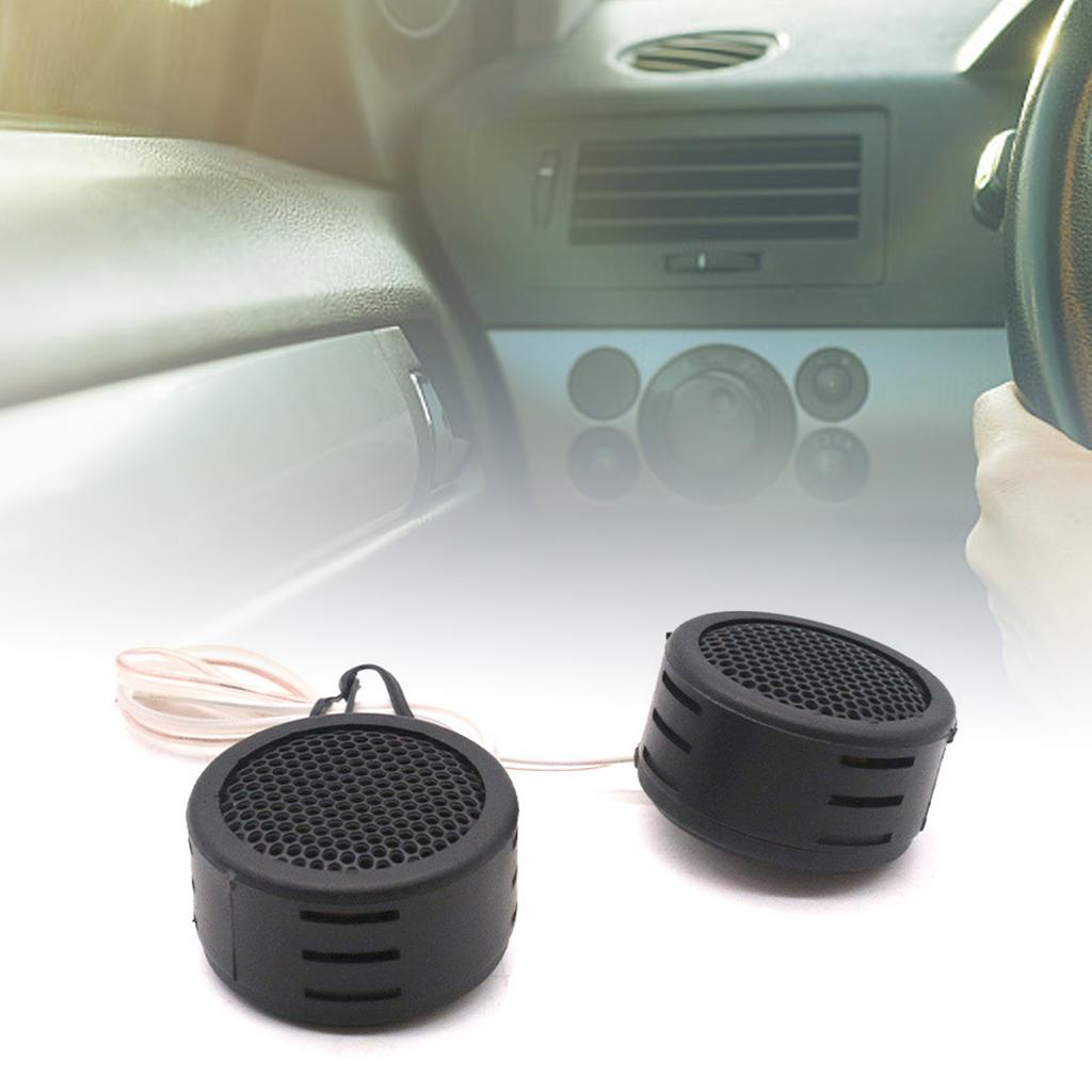 Fahrzeug Hochfrequenzlautsprecher Set Hochwertige Materialien Weiter Frequenzgang für Musikliebhaber und Profis