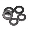 Black Silicone Flat Washer