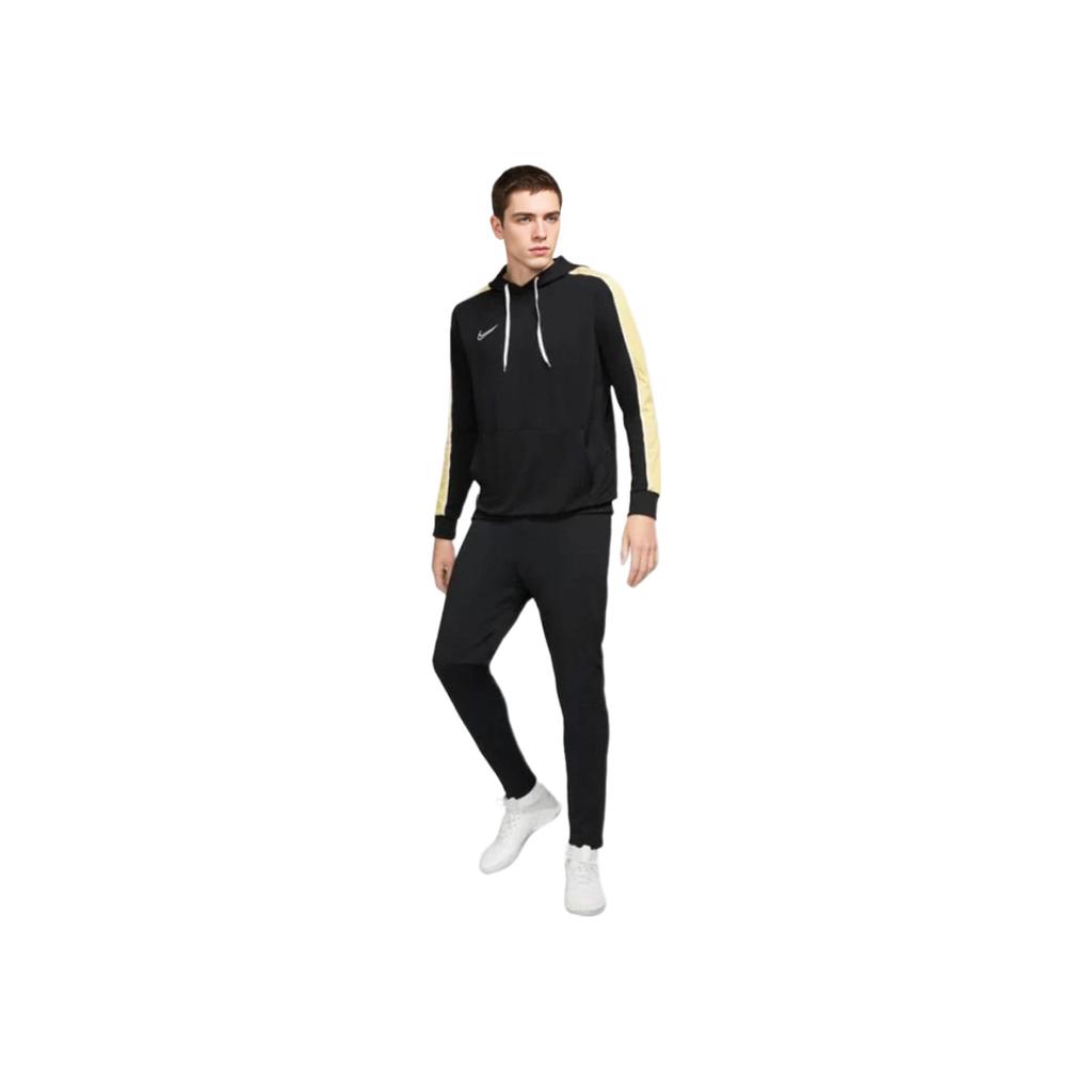 Nike Dry Academy Po Fp Jb Sweat-shirt à capuche confortable à enfiler à manches longues pour homme Noir CZ0966-011