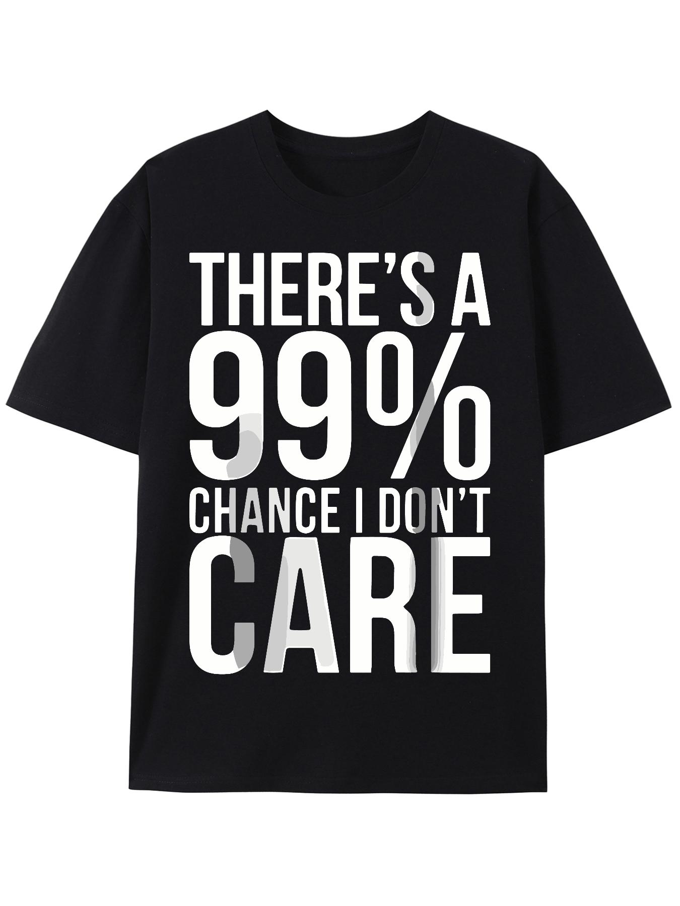T-Shirt Y2K Humorous with Care M
