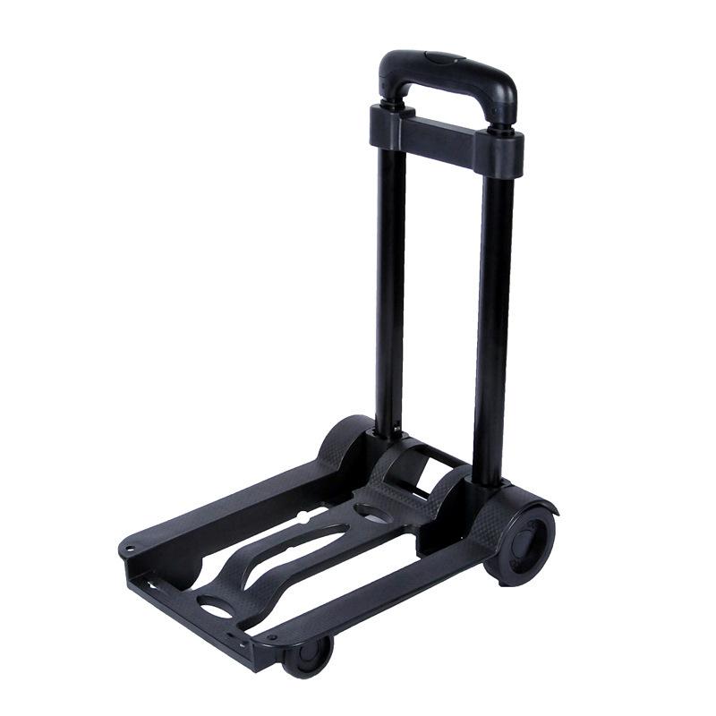 Popular Foldable Portable Luggage Trolley and Small Cargo Trailer чёрный