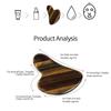 Natural Rose Quartz Guasha Facial Face Neck Body Gua Sha Board Massager