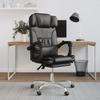 Day and Night - Day and Night Reclining Office Chair Massage Black Synthetic Leather