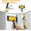 Edge Painting Tool Corner Applicator Kit 360 Degree Rotation Handle Paint Pad Tray Set For Home Renovation Wall Ceiling Door