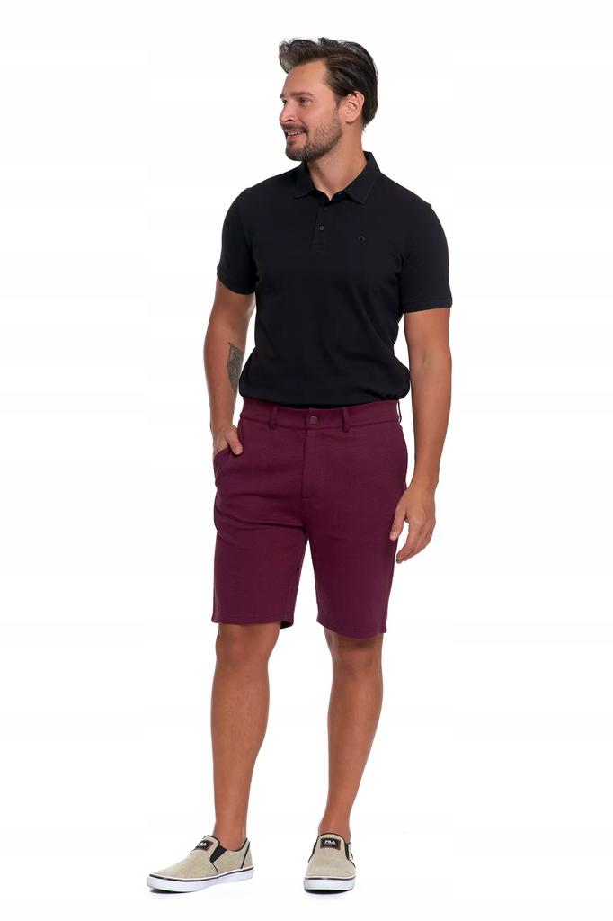 Men's Shorts with Zipper Pockets Elegant Summer MORAJ XXL BROWN