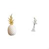 Pineapple Ballerina Decorative Sculpture Creative Artificial Dancing Girl Ornament for Bedroom
