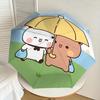 1PC Bear Umbrella Umbrella-8-Rib Reinforced Portable Folding Travel Suitable for All Seasons Outdoor Daily Use-H0323