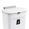 Household Home Trash Can for Kitchen Cabinet Door Wall Mount Waste Rubbish Bin 2.4 Gallon/9L