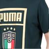 Puma Large Print Breathable Casual Round Neck Short Sleeve T-Shirt Men Tops Green 757504-18