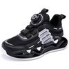 Rotating Button Kids Sports Basketball Shoes Boys Breathable Sports Shoes Fashionable Girls Sports Shoes