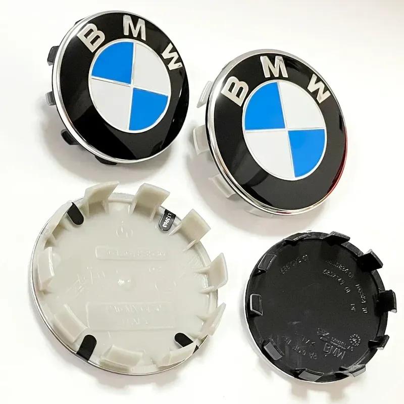 -4Pçs 68MM 56MM Calotas Centrais de Roda para Carro para BMW E90 E46 F10 F30 E87 F20 G20 E60 E39 E92 F11 F31 E61 F25 E36 X3 X5 Acessório para Carro