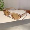 Vintage Cat Eye Sunglasses  New In Women Stylish Candy Color Outdoor Shades Trendy Brand Design Gradient Sun Glasses